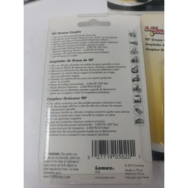 Lumax 90° Grease Coupler LX-1404