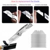 Multitool Utility Pocket Tool Folding Heavy Duty Carpet Cutter with