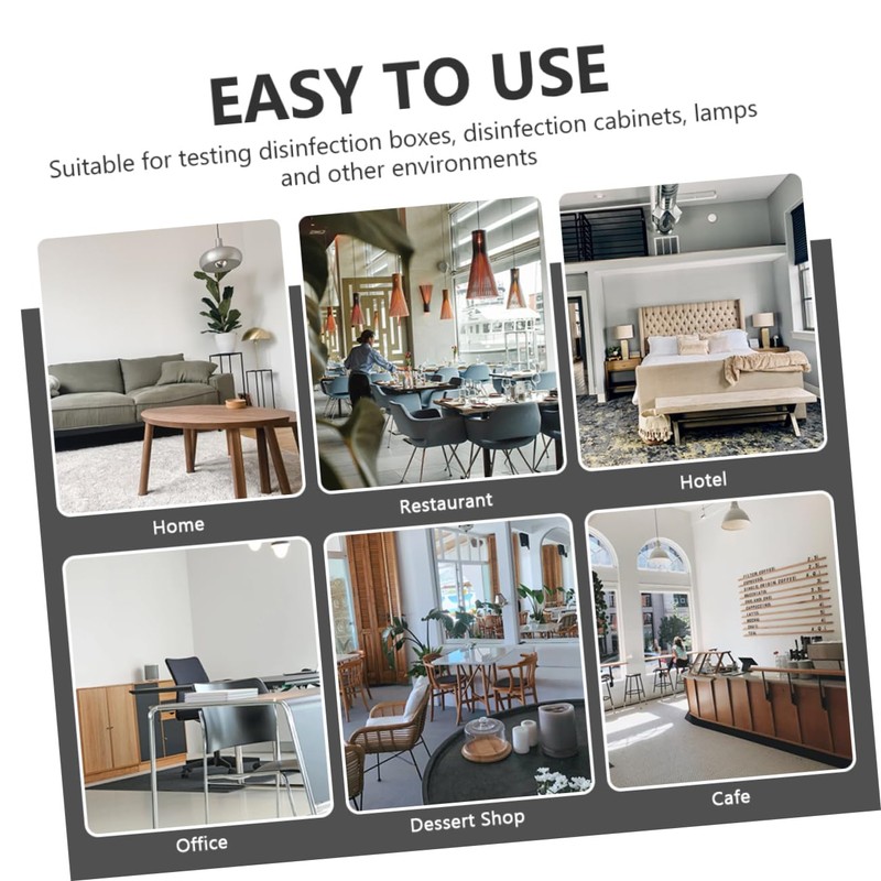 FUNOMOCYA 10 Pack -uva Indicator Cards Professional Uv Analyte Testing