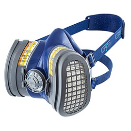 GVS Filter Technology GVS SPR581 Elipse Mask with ABE1P3 Filter Against Organic, Inorganic and Chemical Gases and Dust, M/L