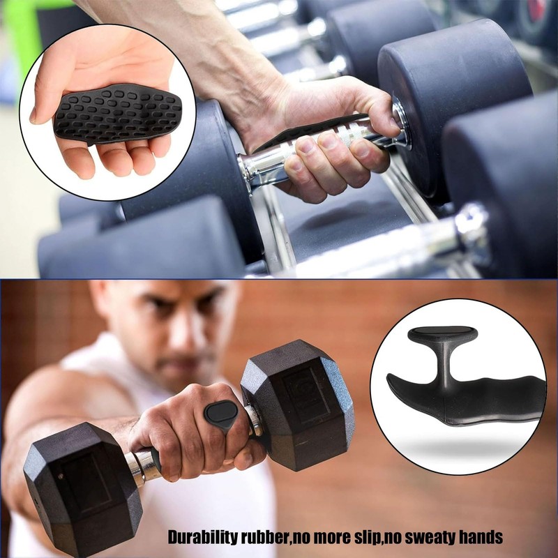Xolixorium Silicon Gym Grips Fingerless Workout Grips – Ergonomic Hand
