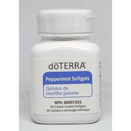 doTERRA Peppermint Essential Oil 60 Softgels New Sealed Bottle