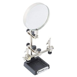 Pro'sKit 902-094 Helping Hands, Large Magnifier, 3.5" Size