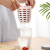 AIMALL Portable Leak-Proof Fruit Cup with Fork, Large Capacity Sealed