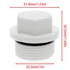 Yocimango -PPR Hose Cap Garden Hose Plug Sprinkler Cap Pipe