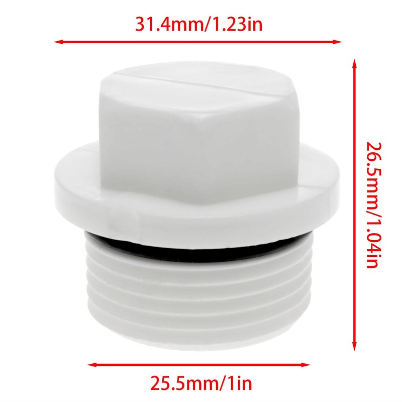Yocimango -PPR Hose Cap Garden Hose Plug Sprinkler Cap Pipe