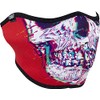 Zanheadgear® Half Mask Neoprene Glitch Skull
