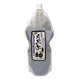 Japan Powerwood Hinoki Charcoal Kuroizumi Hair Beauty Salon Shampoo Refill, 16.9 fl oz (500 ml)
