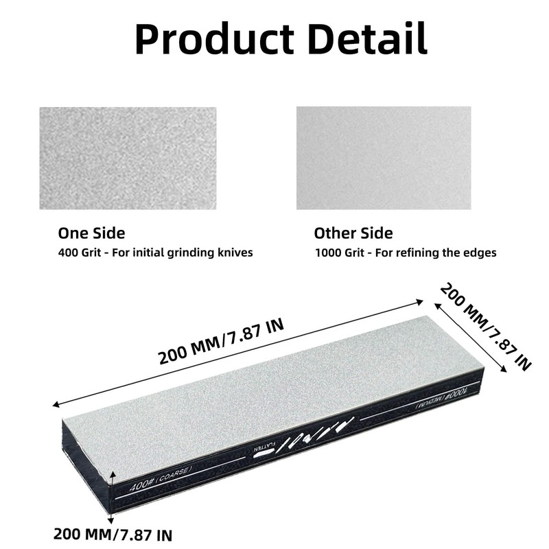 Knife Sharpening Stone Set – Professional Whetstone 4 Side Grit