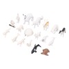 Arctic Animal Figurine Set 18pcs Kid Simulated Arctic Hare Reindeer