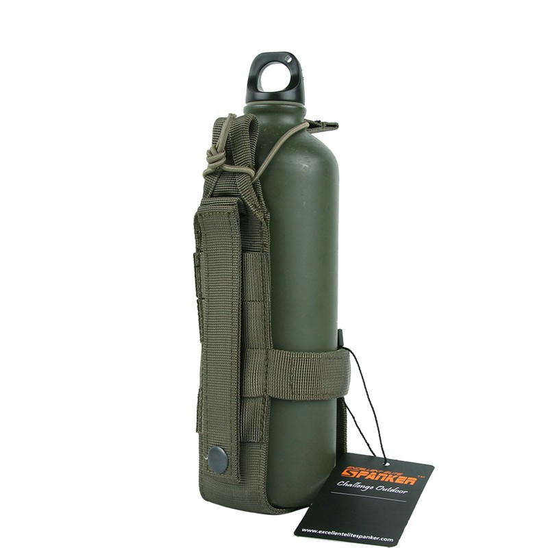 EXCELLENT ELITE SPANKER Tactical Military Portable Belt Bottle Holder Molle