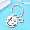 Funny Friendship Gift Bestie Friendship Keychain Christmas Birthday For Friends