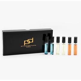 Prince Parfums Dubai Men's Discovery Kit - Journey in Fragrance - 6 x 5ML Kit of Bois De Guaiac, Amber Woods, and Amir - Extrait de Parfum Collection - The Essence of Sophistication
