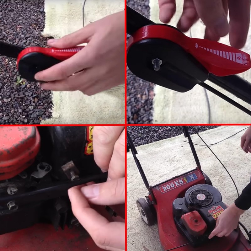 Spares2go Throttle Cable and Lever Control for Briggs & Stratton