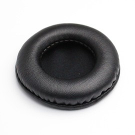 Replacement Ear Pads Leather Ear Pads Replacement Ear Pad Kit Fits Most Headphone Models: Universal Diameter 60mm (1 Pair Black)