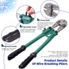 Glarks 3Pcs Bolt Cutter and Cable Cutter Pliers Set, Heavy