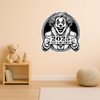 Azeeda 'Clown New Year 2025' White Premium Vinyl Decal Sticker