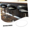 SHINEOFI Bar Stool Floor Protector Ring Durable Rubber Base Protector