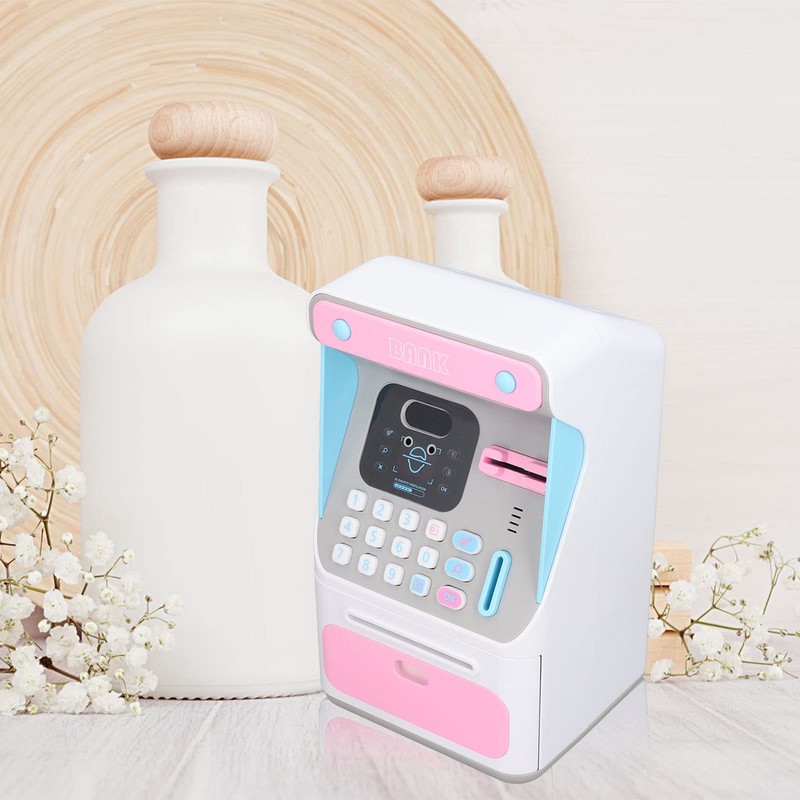 Large Capacity Bank, Face Recognition Kids ATM, Automatic Banknote Reel