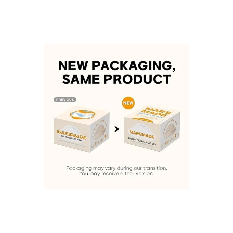 Mars Made - Shampoo Acondicionador De Aceite De Ricino