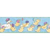 DUCKS - Girls Bedroom / Bathroom Wall Paper Border