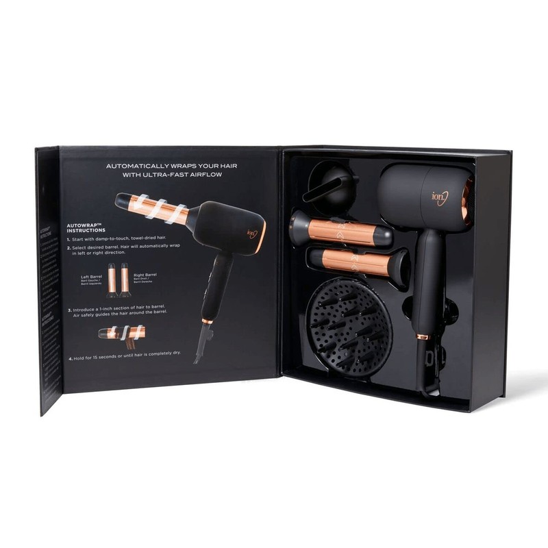 ion Luxe 4in1 Autowrap™ Airstyler Interchangeable Hair Dryer & Curler