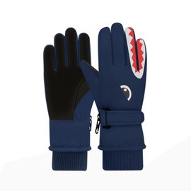 Kids Ski Gloves Winter Gloves Waterproof Thermal Gloves Anti Slip Windproof Warm Gloves for Skiing Running Cycling Hiking