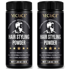 2PCS Hair Styling Powder 30g Large - Hair Texture Powder for Men | Matte Finish & Strong Hold | Natural Root Lift for Instant Volume | Oil-Free & Lightweight | Easy to Apply & Long-Lasting