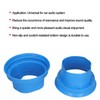 2pcs Audio Loud Speaker Waterproof Cover Mount Adapter Pad Insulation