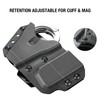 Kydex Handcuff Holster with 9/.40 Double - Stack Holder Combo