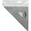 Pro Art 6-Inch 45/90-Degree Triangle, Smoke