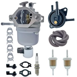 Mikatesi 22-853-02-s carburetor Kit with Fuel pump Oil filter Kit Fits For Kohler Models KS540-3011 KS530-3012 KS540-3011 KS540-3014 KS590-3011 KS595-3018 Engines KH-22-853-02-S