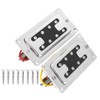 Pickup Guitar Bass Parts Lightweight Musical Instrument Accessories Silver 12K‑Resistance(Silver