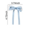 Blue Bow for Hair Ribbons for Girls Small Lace Hair