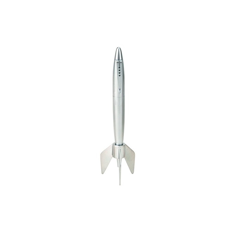 Design Gifts Rocket Ballpoint Pen w/Stand (Pen with Stand)