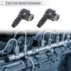 X AUTOHAUX 5/16" Fuel Line Quick Connector ID Hose for