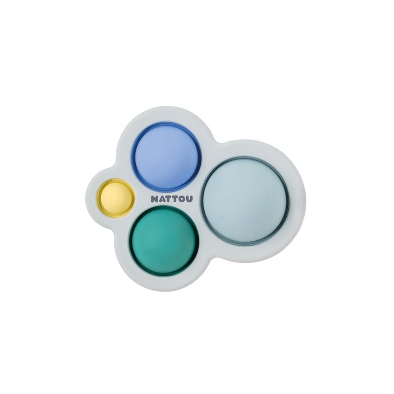 Nattou 875486 Pop It Toy, Blue