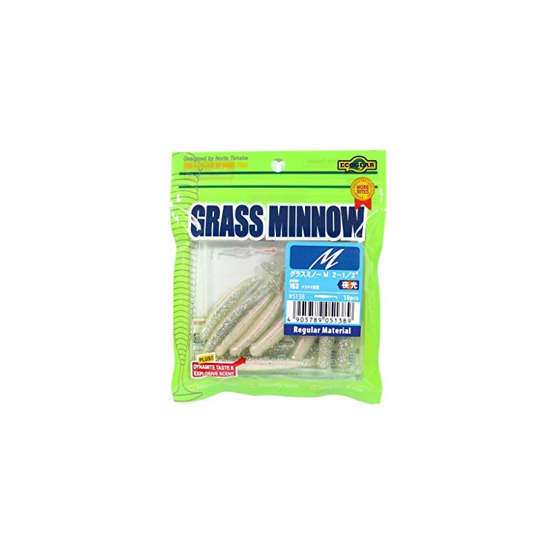 Ecogear Lure Glass Minnow M, 2-1/2 Inch, #163 5138