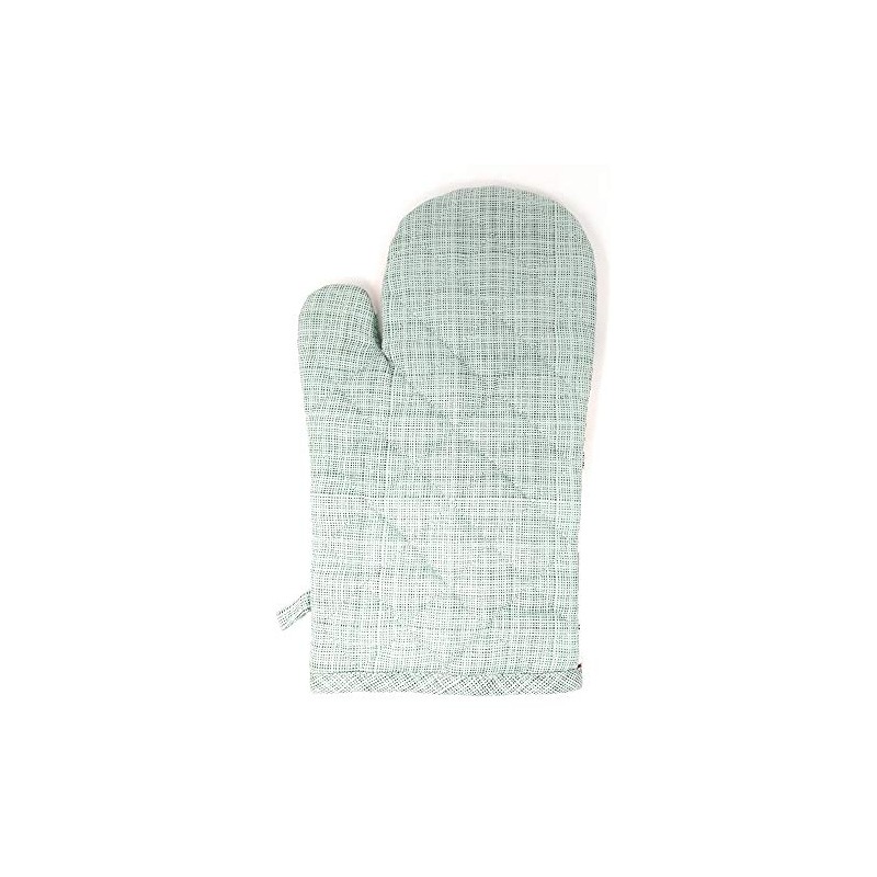Vintage Style 100% Cotton Single Kitchen Oven Mitt Glove -