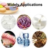 Small Ice Clips, Stainless Steel Ice Tongs U Shaped Sugar