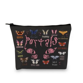 Melanie Merch Music Lovers Fans Gifts Melanie Makeup Bag Fashion Album Inspired Gift Singer Album Inspired Gift Singer Toiletry Bag, Por Black Bag-py2, MB