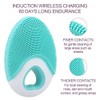 Electric Face Cleansing Brush Silicone Massage Portable Waterproof Ultrasonic Deeply