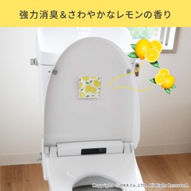 OKA General Deodorizing Goods Lemon 1 Piece Toilet Odor Eliminating Deodorizing Air Freshener
