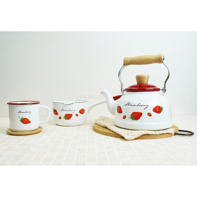 Fuji Hollow Strawberry Kettle, 0.4 fl oz (1.6 L) STB-1.6K