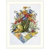 Merejka Wild Flower Tea Counted Cross Stitch Kit 23 x