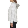GUESS Women's Lightweight Puffer Jacket, Quilted White, Large