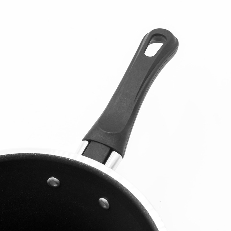 Zanetti, Non-Stick Conical Casserole Dish with Spout, Food Grade Aluminium,