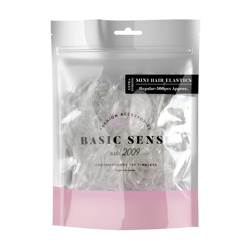 EXTRA STRONG 300 Mini Hair Rubber Elastics Multi Pack for