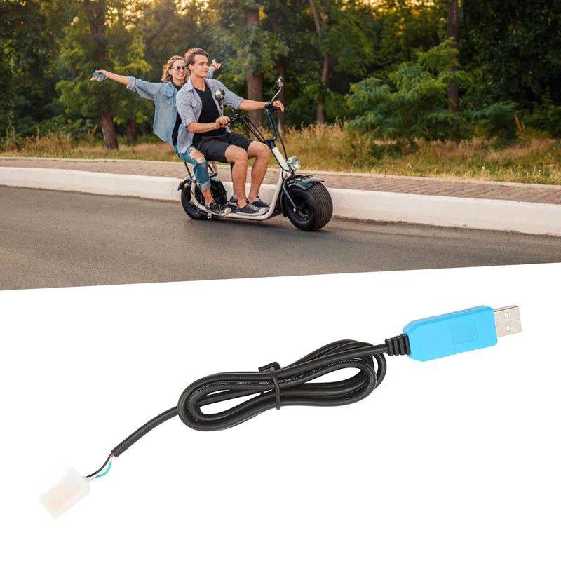 RS323 Electric Motorcycle Controller Cable High Sensitivity USB to TTL