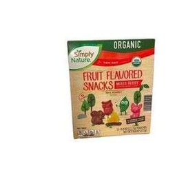 Simply Nature Organic Fruit Flavored Snacks NON-GMO Mixed Berry